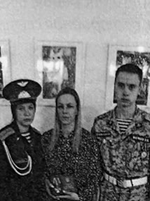 Семья с наградой мужа, отца Хайдарова О.Ю.