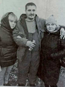 Сентябрь 2022 г. Мобилизация. С гражданской женой Леной и родственницей Томой