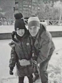 С внуком